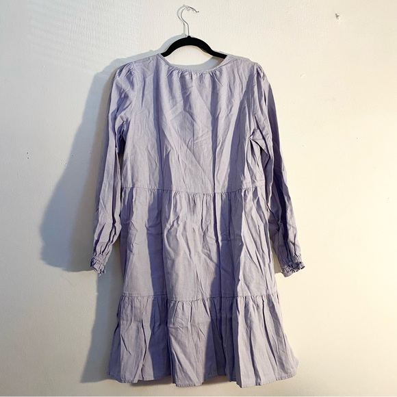 Cynthia Rowley Light Purple Long Sleeve Dress - Picture 2 of 4